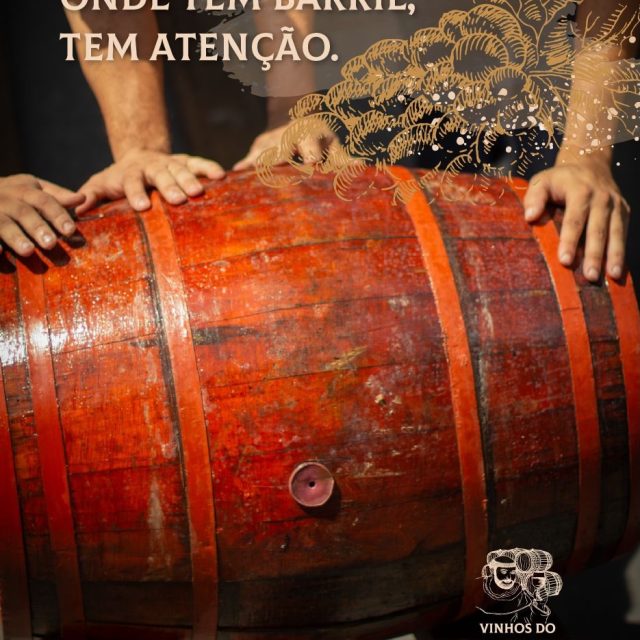 Onde tem barril… tem Vinhos do Frade! 
Qualidade comprovada e aprovada. 
Desde 1984 🍷🙌♥️✨
#vinhosdofrade 
#diferentedetodosigualaoseupaladar